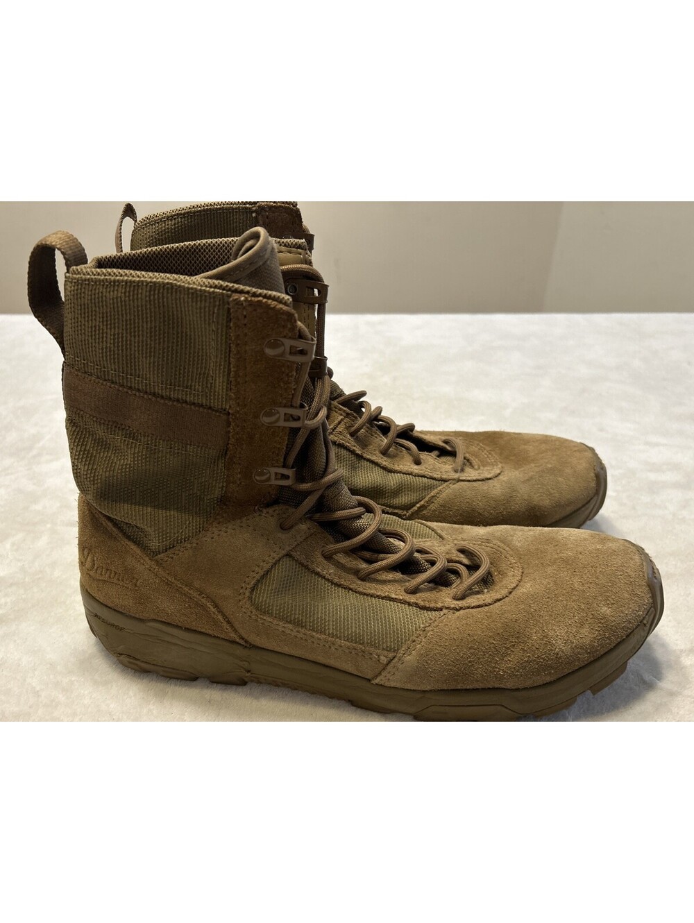 DANNER Boots Mens 11.5 EE Sonic 8" Lightweight Tactical Hiking Coyote Hot 54430